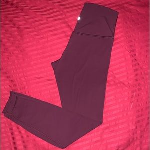 *Not for sale* lululemon align 25” Dark Adobe, 6